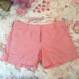 J. Crew 4” chino shorts size 4